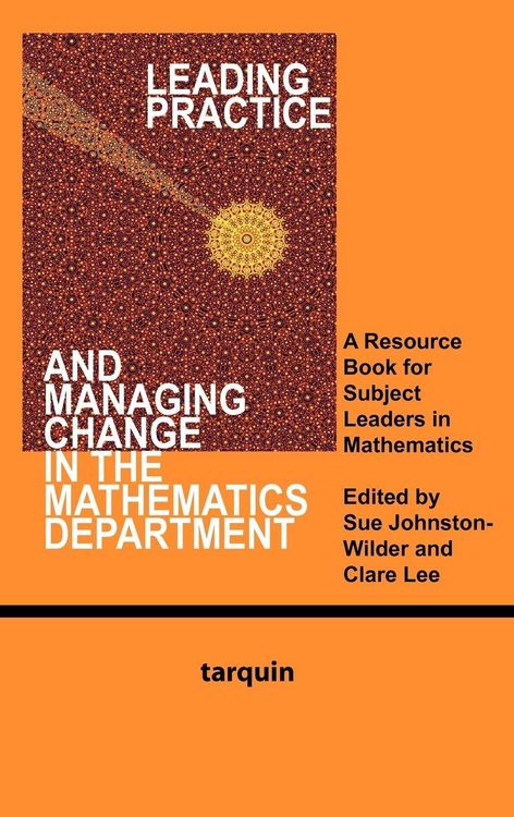 Produktbild: Leading Practice and Managing Change in the Mathematics Department