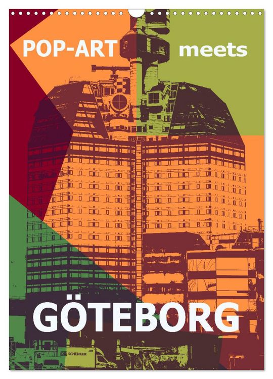 Produktbild: POP-ART meets G&ouml;teborg (Wandkalender 2026 DIN A3 hoch), CALVENDO Monatskalender