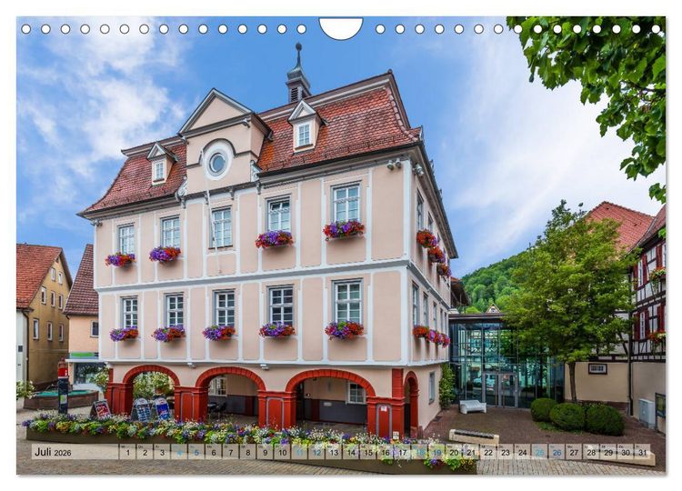 Produktbild: Nagold (Wandkalender 2026 DIN A4 quer), CALVENDO Monatskalender