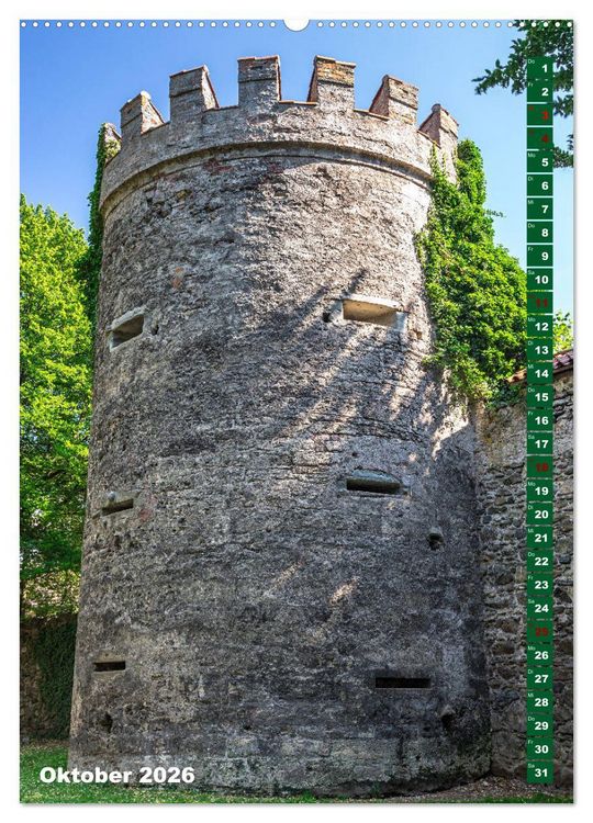 Produktbild: Ravensburg, Stadt der T&uuml;rme (Wandkalender 2026 DIN A2 hoch), CALVENDO Monatskalender