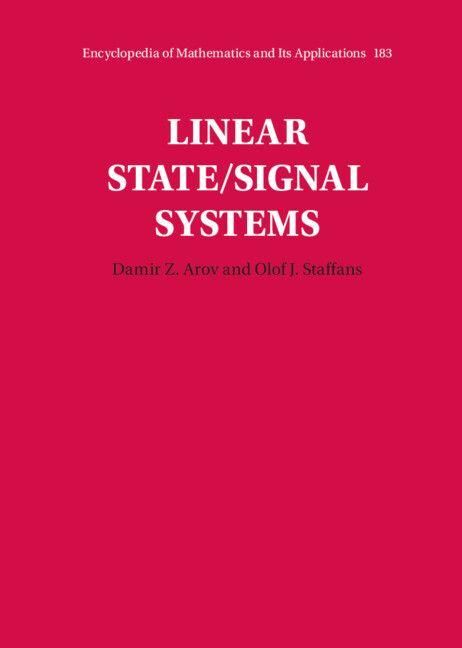 Produktbild: Linear State/Signal Systems