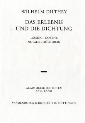 Produktbild: Das Erlebnis und die Dichtung