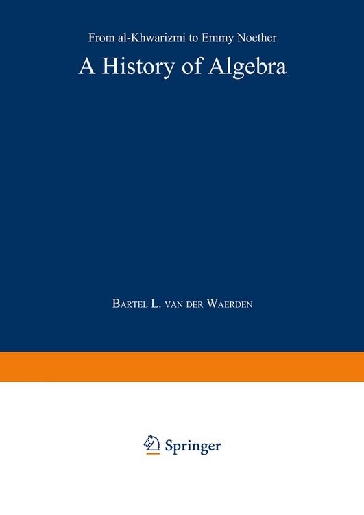 Produktbild: A History of Algebra