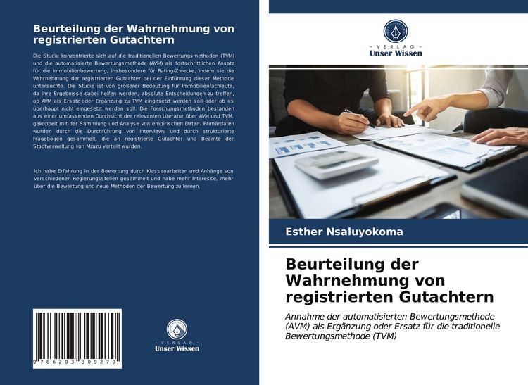 Produktbild: Beurteilung der Wahrnehmung von registrierten Gutachtern