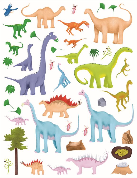 Produktbild: Mein magisches Rubbelsticker-Buch Dinosaurier