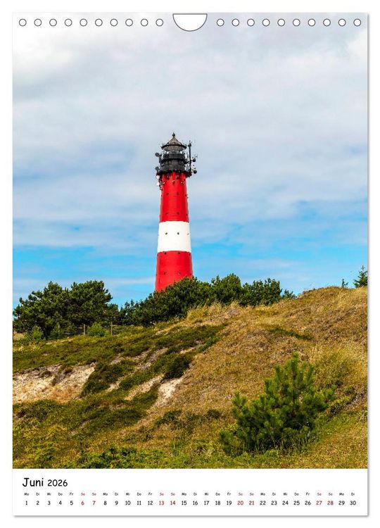 Produktbild: Bezauberndes Sylt (Wandkalender 2026 DIN A4 hoch), CALVENDO Monatskalender