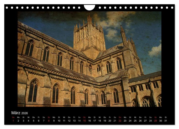 Produktbild: Englands Burgen und Schl&ouml;sser 2026 (Wandkalender 2026 DIN A4 quer), CALVENDO Monatskalender