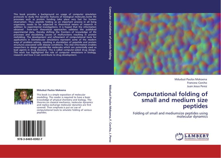 Produktbild: Computational folding of small and medium size peptides