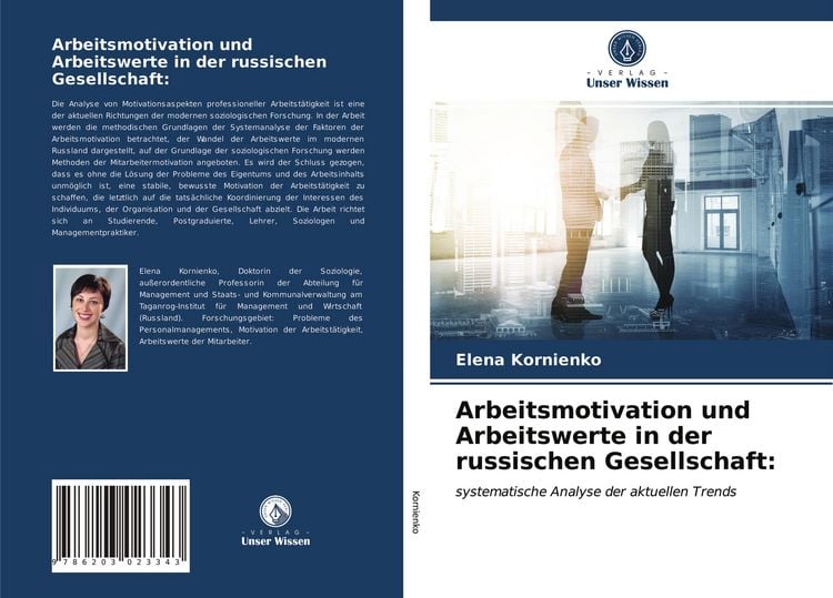 Produktbild: Arbeitsmotivation und Arbeitswerte in der russischen Gesellschaft:
