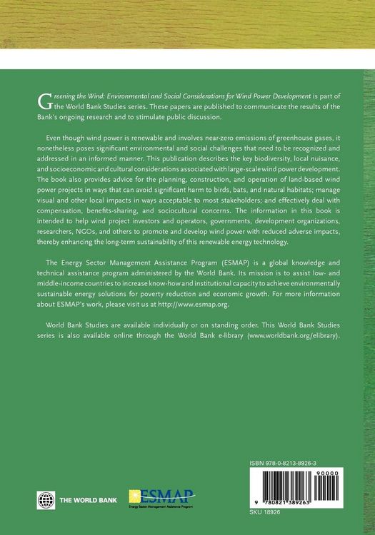 Produktbild: Greening the Wind