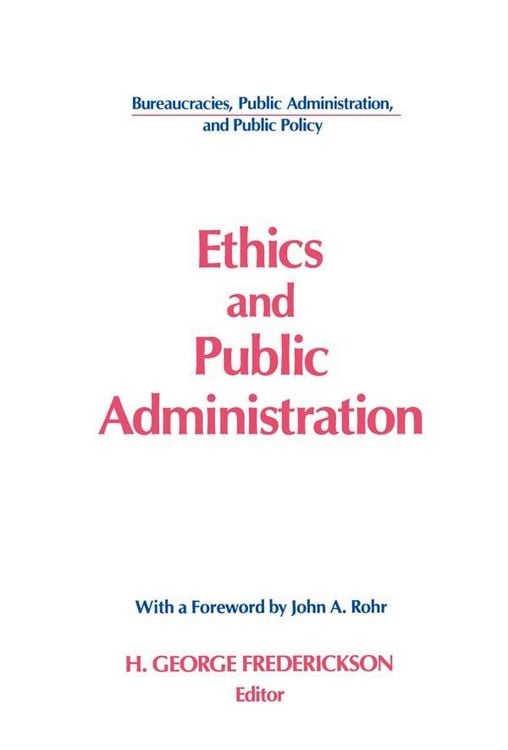 Produktbild: Ethics and Public Administration
