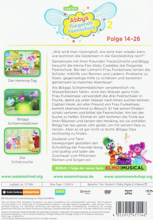 Produktbild: Sesamstra&szlig;e - Abby's fliegende Feenschule/Folge 14-26