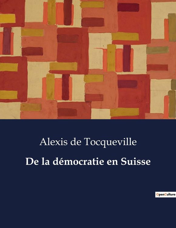 Produktbild: De la d&eacute;mocratie en Suisse