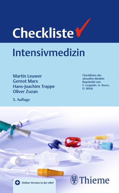 Produktbild: Checkliste Intensivmedizin
