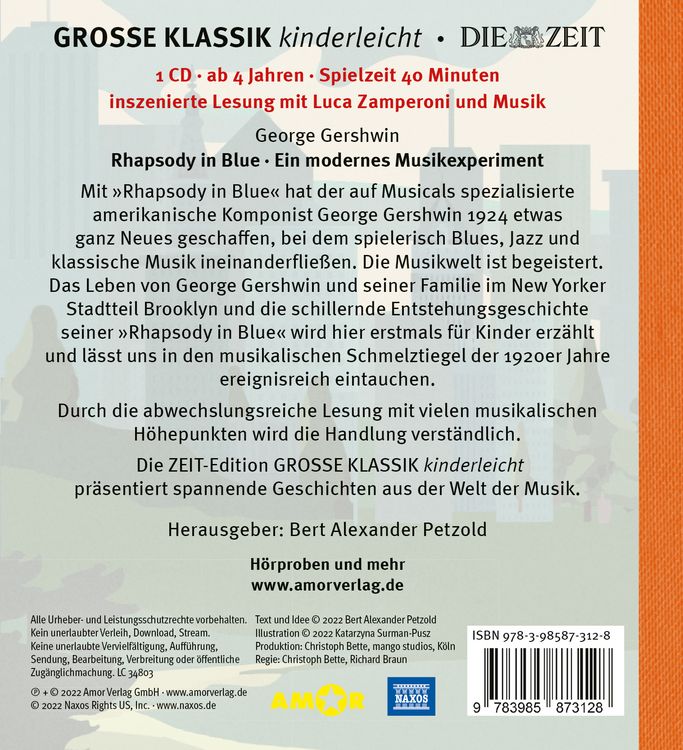 Produktbild: Rhapsody in Blue. Ein modernes Musikexperiment.