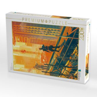 Produktbild: CALVENDO Puzzle Betonsturz | 2000 Teile Lege-Gr&ouml;&szlig;e 90x67cm Foto-Puzzle f&uuml;r gl&uuml;ckliche Stunden