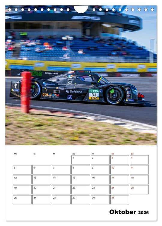 Produktbild: PROTOTYPE RACING am N&uuml;rburgring (Wandkalender 2026 DIN A4 hoch), CALVENDO Monatskalender