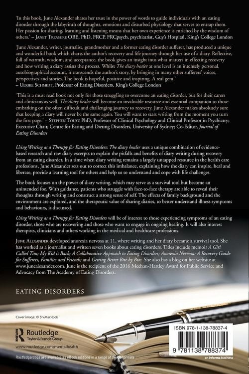 Produktbild: Using Writing as a Therapy for Eating Disorders
