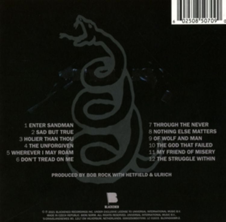 Produktbild: Metallica (Remastered CD)