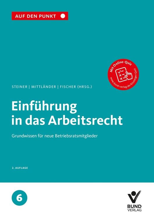 Produktbild: Einführung in das Arbeitsrecht