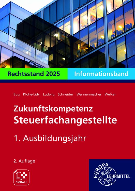 Produktbild: Zukunftskompetenz Steuerfachangestellte Infoband 1. Ausbildungsjahr