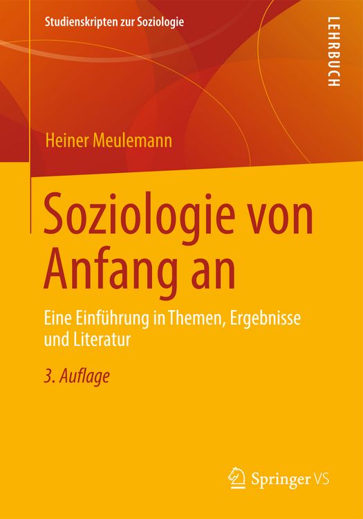 Produktbild: Soziologie von Anfang an