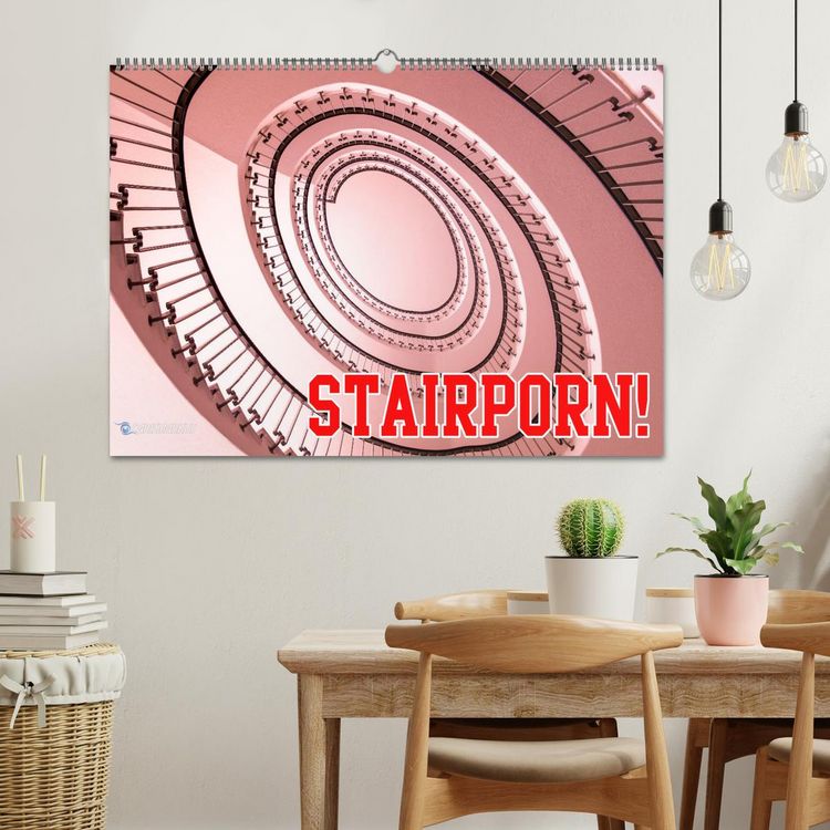 Produktbild: Stairporn (Wandkalender 2026 DIN A2 quer), CALVENDO Monatskalender