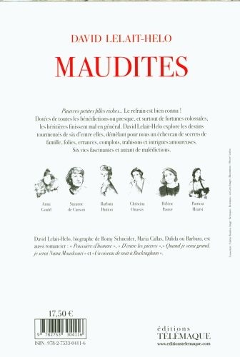 Produktbild: Maudites : fortune & infortune des h&eacute;riti&egrave;res