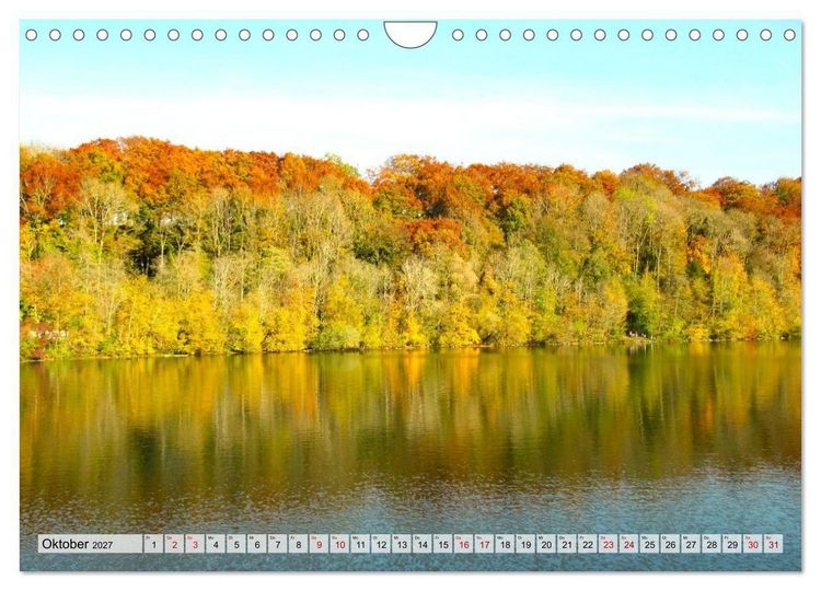 Produktbild: Lech und Wertach - Flusslandschaften im Alpenvorland (Wandkalender 2027 DIN A4 quer), CALVENDO Monatskalender