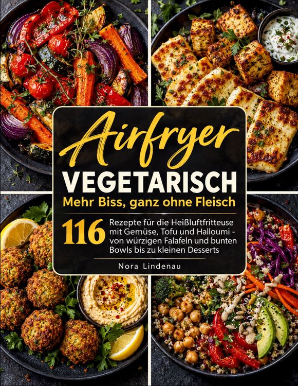 Produktbild: Airfryer vegetarisch: Mehr Biss, ganz ohne Fleisch