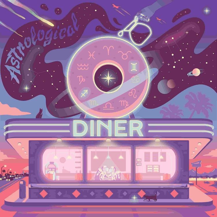 Produktbild: Erwachsenenpuzzle 750 Teile - Astrologisches Restaurant