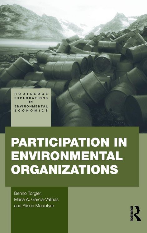 Produktbild: Participation in Environmental Organizations