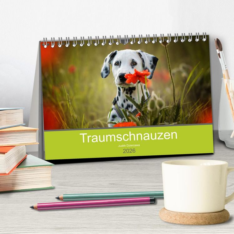 Produktbild: Traumschnauzen (Tischkalender 2026 DIN A5 quer), CALVENDO Monatskalender
