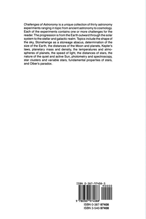 Produktbild: Challenges of Astronomy