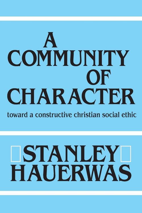 Produktbild: A Community of Character