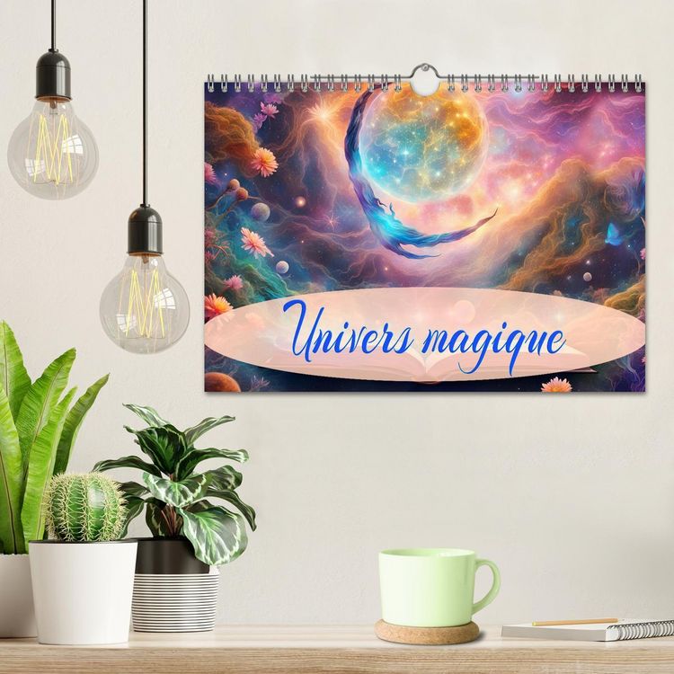 Produktbild: Univers magique (Calendrier mural 2026 DIN A4 vertical), CALVENDO calendrier mensuel