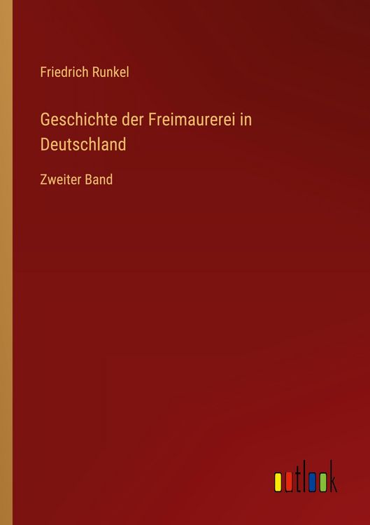 Produktbild: Geschichte der Freimaurerei in Deutschland