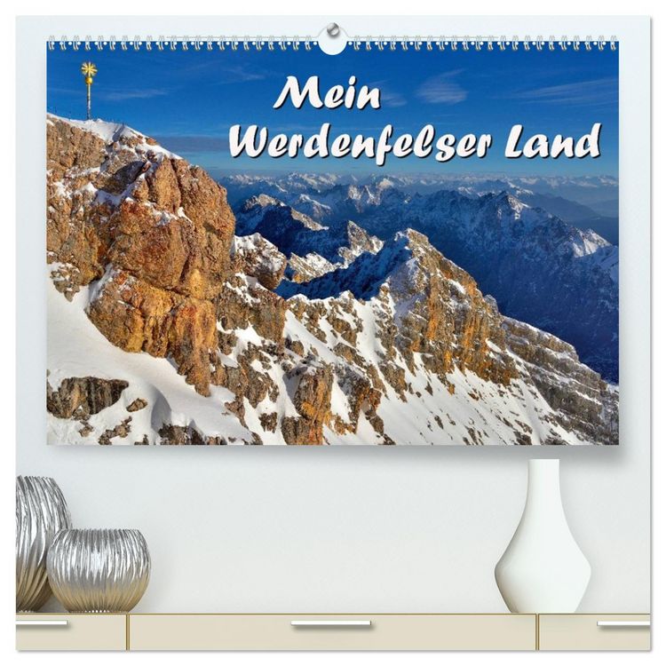 Produktbild: Mein Werdenfelser Land (hochwertiger Premium Wandkalender 2026 DIN A2 quer), Kunstdruck in Hochglanz