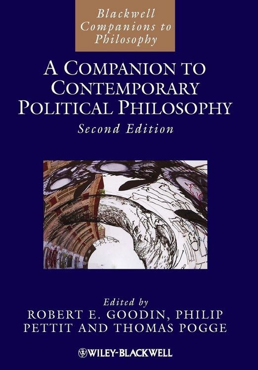 Produktbild: A Companion to Contemporary Political Philosophy