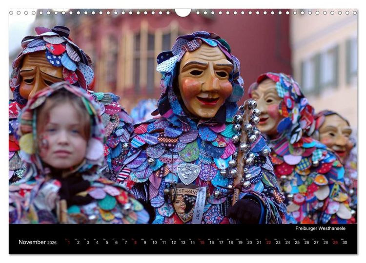 Produktbild: Narri Narro (Wandkalender 2026 DIN A3 quer), CALVENDO Monatskalender