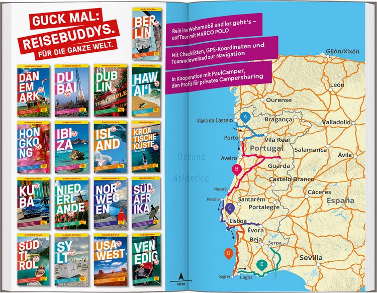 Produktbild: MARCO POLO Camper Guide Portugal