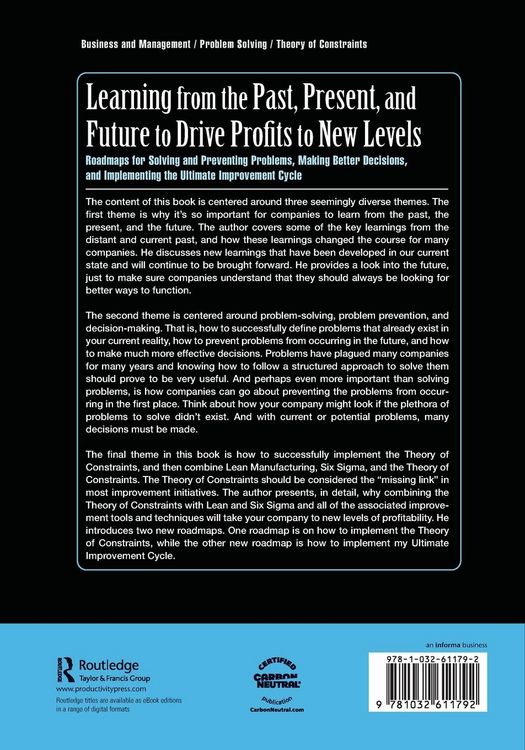 Produktbild: Learning from the Past, Present, and Future to Drive Profits to New Levels