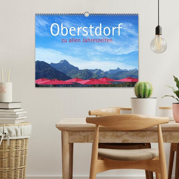 Produktbild: Oberstdorf zu allen Jahreszeiten (Wandkalender 2027 DIN A3 quer), CALVENDO Monatskalender
