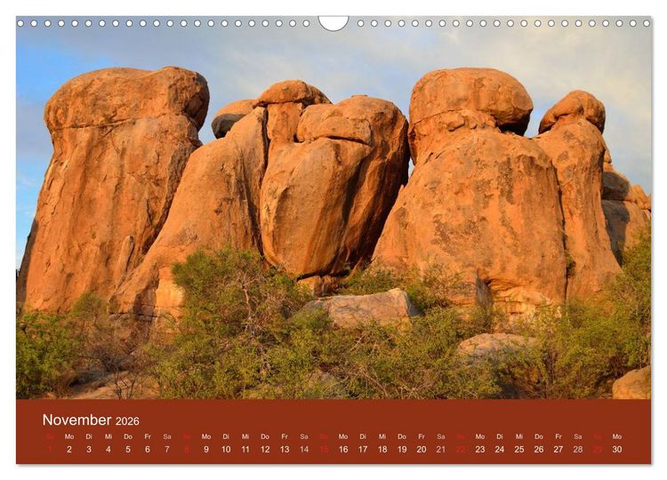 Produktbild: Namibia (Wandkalender 2026 DIN A3 quer), CALVENDO Monatskalender