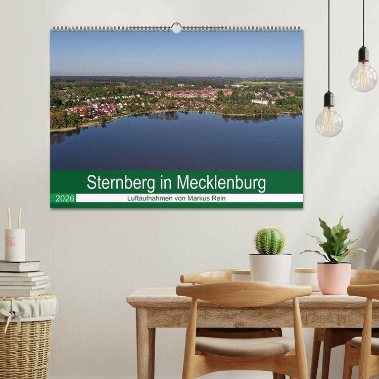 Produktbild: Sternberg in Mecklenburg - Luftaufnahmen von Markus Rein (Wandkalender 2026 DIN A2 quer), CALVENDO Monatskalender