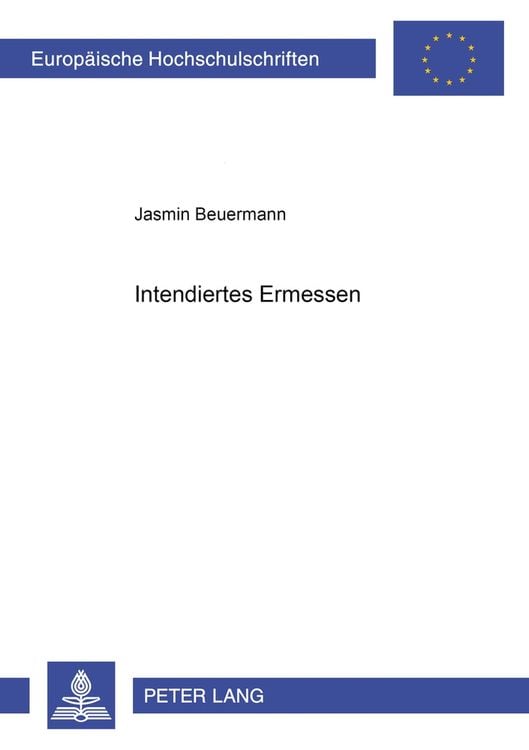 Produktbild: Intendiertes Ermessen