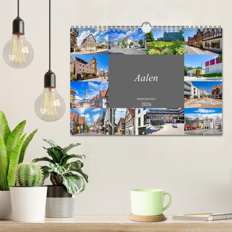Produktbild: Aalen Impressionen (Wandkalender 2026 DIN A4 quer), CALVENDO Monatskalender