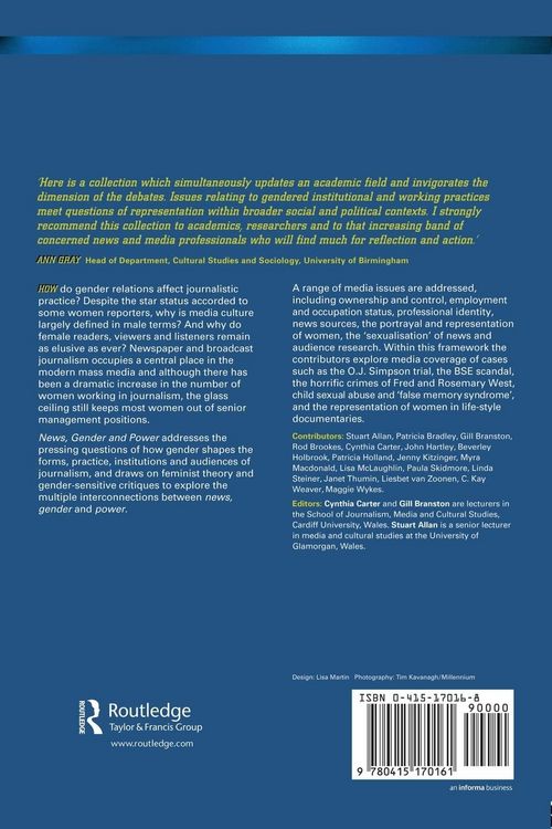 Produktbild: News, Gender and Power