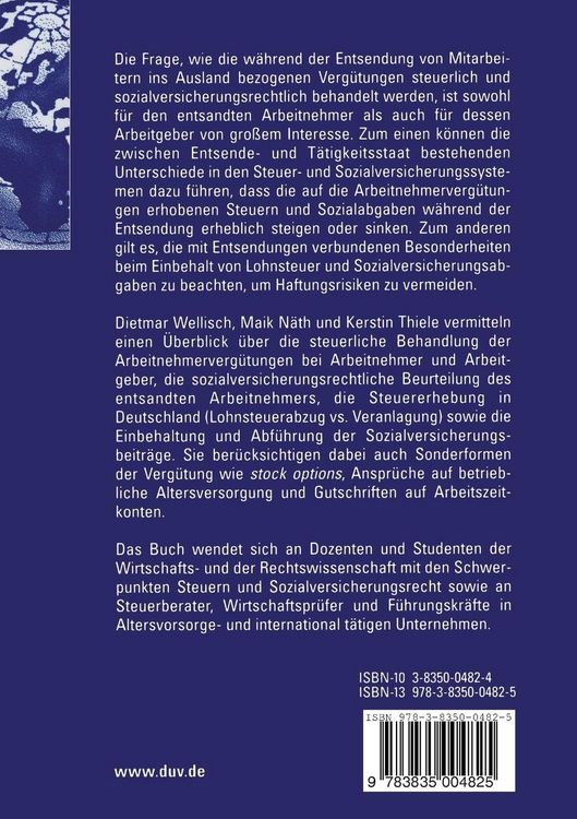 Produktbild: Verg&uuml;tung bei internationalen Mitarbeiterentsendungen