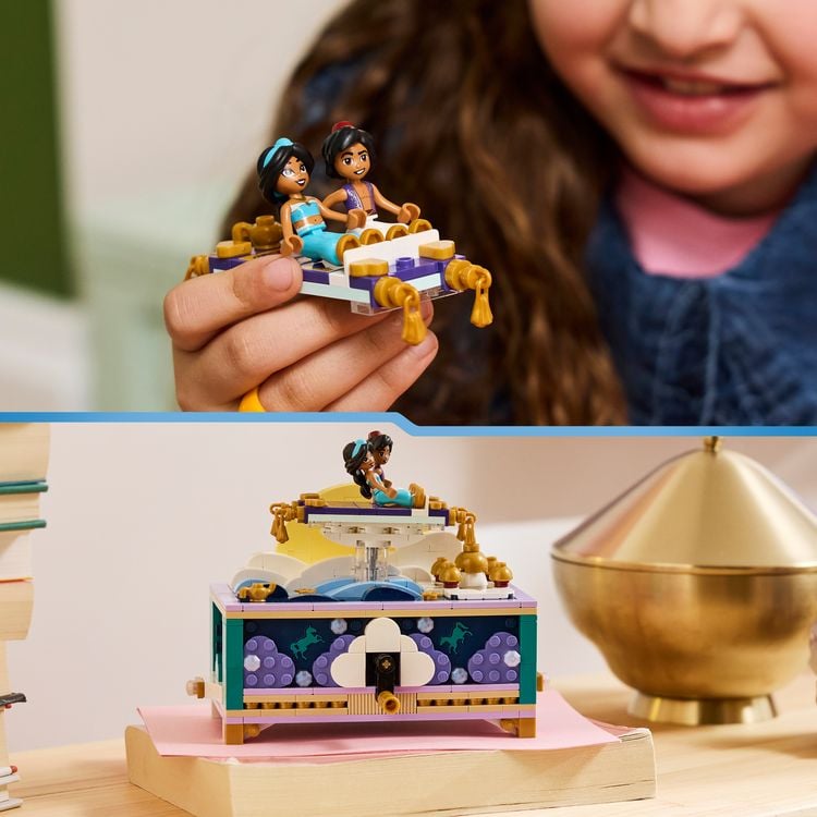 Produktbild: LEGO ǀ Disney Princess 43295 Jasmins Schmuckk&auml;stchen, Bauspielzeug f&uuml;r Kinder ab 6 Jahren